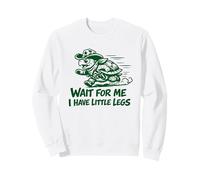 Funny Cowboy Turtle Saying Wait For Me I Have Little Legs Sweatshirt