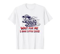 Funny Cowboy Turtle Saying Wait for Me I Have Little Legs T-Shirt