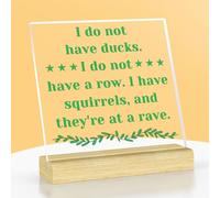 Funny Coworker Gifts Sarcastic Acrylic Plaque with Stand for Women Funny Coworker Gifts for Colleague Employees Managers Boss Christmas Birthday Retirement Present Office Appreciation Bestie
