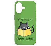 Funny Cozy Mystery Book Lover You Had Me At Murder Mystery Case for iPhone 17