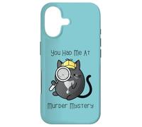 Funny Cozy Mystery Book Lover You Had Me At Murder Mystery Case for iPhone 17