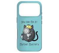 Funny Cozy Mystery Book Lover You Had Me At Murder Mystery Case for iPhone 17 Pro