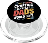 Funny Crafting Crafter Crafty Art Design Hobby Hobbies PopSockets PopGrip for MagSafe