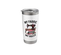 Funny Crafting Crafter Crafty Art Design Hobby Hobbies Stainless Steel Insulated Tumbler