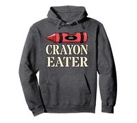 Funny CRAYON EATER Grunt Squad Military Soldier Jarhead Meme Pullover Hoodie