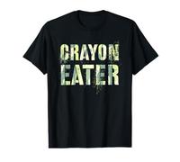 Funny Crayon Eater Proud Corp Military Armed Forces Dad Joke Value Graphic T-Shirt
