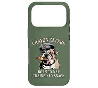 Funny CRAYON EATERS Born To Nap Snack Team Military Soldier Case for iPhone 17 Pro