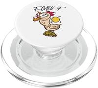 Funny Crazy Chicken F-Caw-F Sound Adult Men Women PopSockets PopGrip for MagSafe