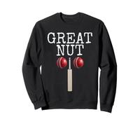Funny Cricket Cricketer's Design - Rude Gag Novelty Sweatshirt