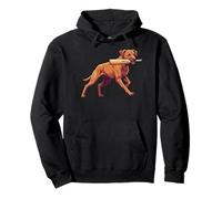 Funny Cricket Dog Carrying Bat Team Spirit Pullover Hoodie