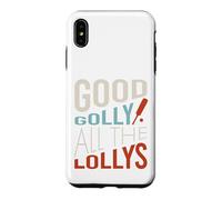 Funny Cricket Good golly all the lollys Case for iPhone XS Max