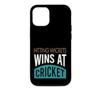 Funny Cricket Hitting wickets wins at cricket Case for iPhone 12/12 Pro