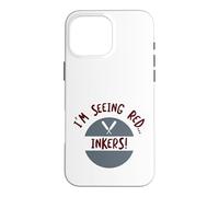 Funny Cricket I'm seeing red inkers Case for iPhone 16 Pro Max