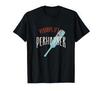 Funny Cricket Perhaps It's a perhapser Value Graphic T-Shirt, Men, Black, L