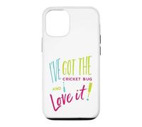 Funny Cricket Pun I've got the cricket bug and I love it Case for iPhone 12/12 Pro