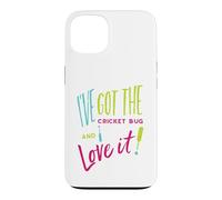 Funny Cricket Pun I've got the cricket bug and I love it Case for iPhone 13