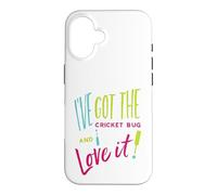 Funny Cricket Pun I've got the cricket bug and I love it Case for iPhone 16