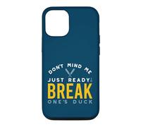 Funny Cricket Pun just ready to break one's duck Case for iPhone 12/12 Pro