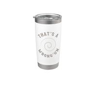 Funny Cricket That's a wrong'un Stainless Steel Insulated Tumbler
