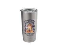 Funny Crime Horror Thriller Detective Book Reader Reading Stainless Steel Insulated Tumbler