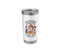 Funny Crime Horror Thriller Detective Book Reader Reading Stainless Steel Insulated Tumbler