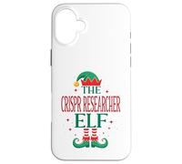 Funny CRISPR Researcher Elf Christmas Holiday Medical Staff Case for iPhone 16 Plus