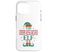 Funny CRISPR Researcher Elf Christmas Holiday Medical Staff Case for iPhone 16 Pro Max