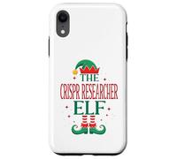 Funny CRISPR Researcher Elf Christmas Holiday Medical Staff Case for iPhone XR