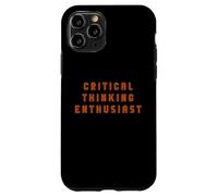 Funny Critical Thinking Demand Evidence Sarcastic Humor Case for iPhone 11 Pro