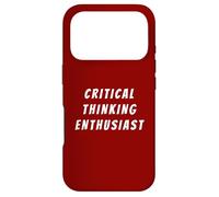 Funny Critical Thinking Demand Evidence Sarcastic Humor Case for iPhone 17 Pro