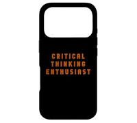 Funny Critical Thinking Demand Evidence Sarcastic Humor Case for iPhone 17 Pro