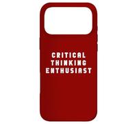 Funny Critical Thinking Demand Evidence Sarcastic Humor Case for iPhone 17 Pro Max