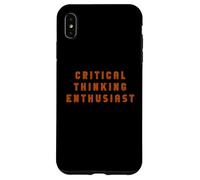 Funny Critical Thinking Demand Evidence Sarcastic Humor Case for iPhone XS Max