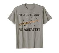 Funny Crochet Hook Not All Magic Wands are Pointy Sticks T-Shirt