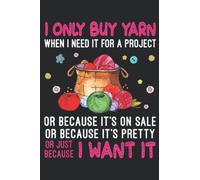 Funny Crochet Knitting Themed Novelty Gifts For Women Funny: Daily Planner Notepad To Do Schedule, Medium 6x9 Inches, 110 Pages, Printed Cover