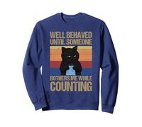 Funny Crochet Lover Well behaved Crocheter Crochet meme Sweatshirt