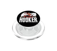 Funny Crochet Proud Hooker Crocheting Lady Crocheter Pun PopSockets PopGrip for MagSafe