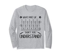 Funny Crocheting - What Part of Don't You Understand Long Sleeve T-Shirt