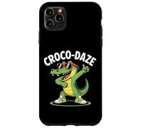 Funny Croco-Daze Cartoon Crocodile with Sunglasses and Sneak Case for iPhone 11 Pro Max