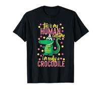 Funny crocodile costume design for children T-Shirt
