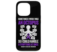 Funny Crohns Disease Warrior Case for iPhone 13 Pro