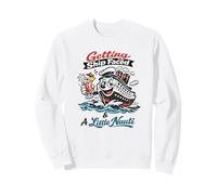 Funny Cruise Getting Ship Faced and A Little Nauti Drinking Sweatshirt