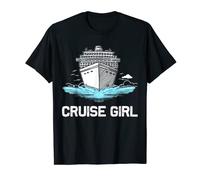 Funny Cruise Gift For Girls Kid Carnival Cruising Sea Travel T-Shirt