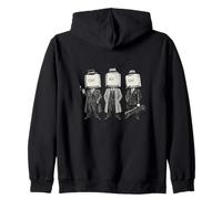 Funny Ctrl Alt Del Computer Gangster Tech IT Zip Hoodie