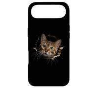 Funny Curious Bengal Cat Artwork Feline Lovers Animal Motif Case for iPhone Air