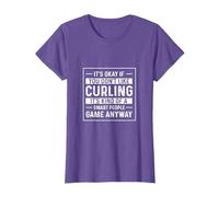 Funny Curling Sport Player Lover Men Women Curling T-Shirt