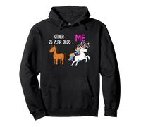 Funny Cute 25th Birthday Party Celebration Pullover Hoodie