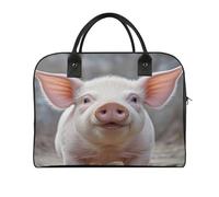 Funny Cute Animal Laptop Tote Bag Casual Travel Handbag Multi Pocket Shoulder Bags for Work Travel