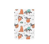 Funny Cute Animal Sloth Music Printing 10 Pieces Air Freshener Cards,Car Scented Hanging Air Freshener Fragrant Sheets For Car Use