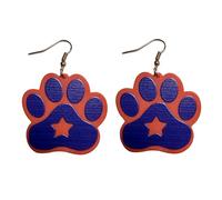 Funny Cute Cartoon Pet Puppy Dog Palm Dangle Drop Earrings Handmade Lightweight Acrylic Sequin Animals Cat Bear Palm Earrings for Women Animal Lover Jewelry Gifts, Acrylic, No Gemstone
